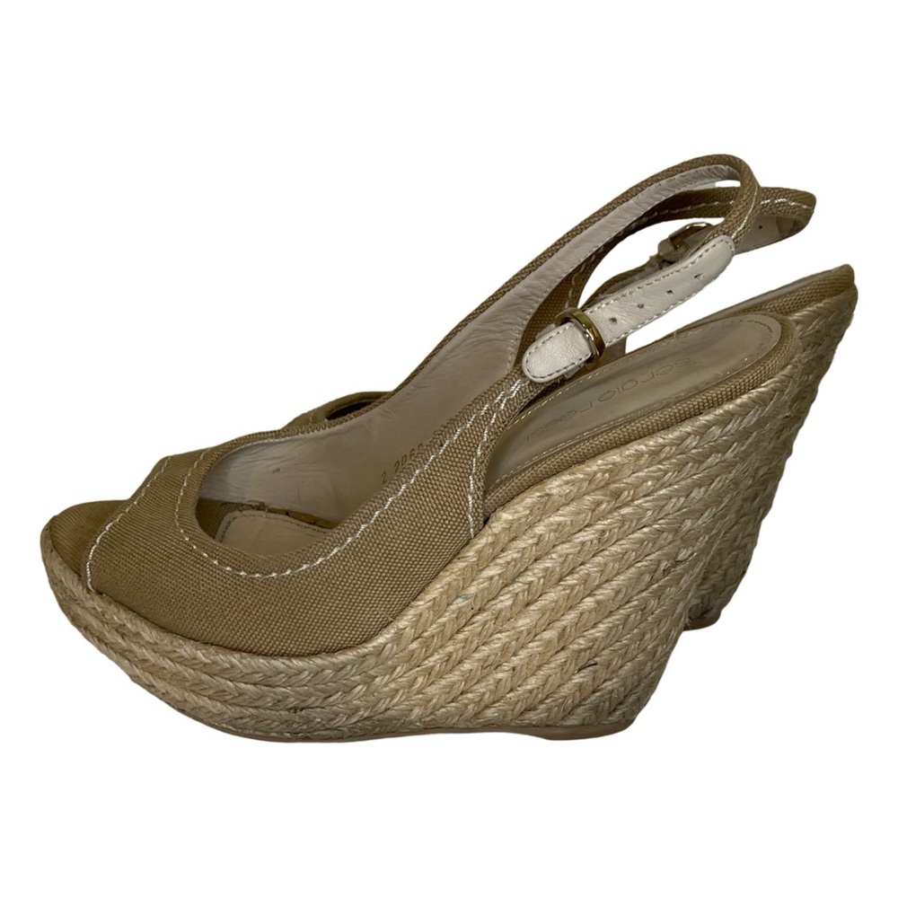 Sergio Rossi Tan Wedges